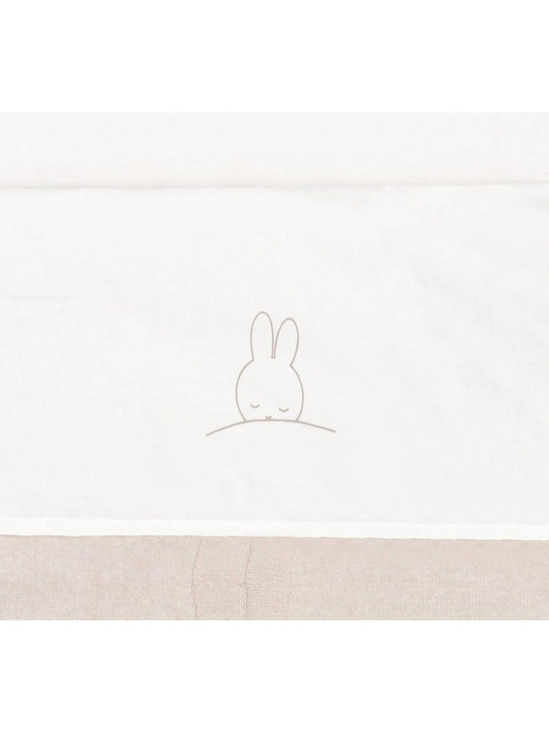 Drap lit enfant Sleepy Miffy en coton Gris - Kiabi