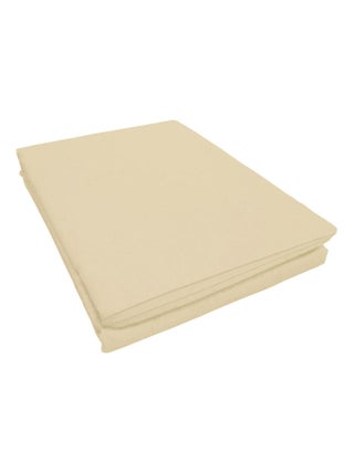 Drap percale de coton 180 x 290 cm uni