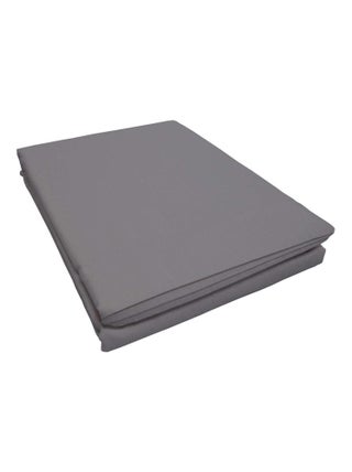 Drap percale de coton 180 x 290 cm uni