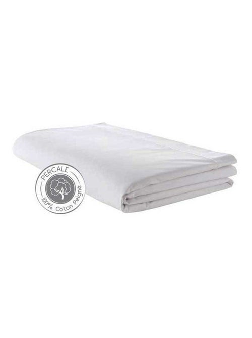 Drap percale de coton 240 x 310 cm - Kiabi