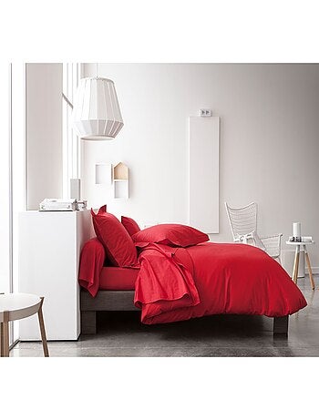 Drap plat - 100% coton 57 fils - 180 x 290 cm