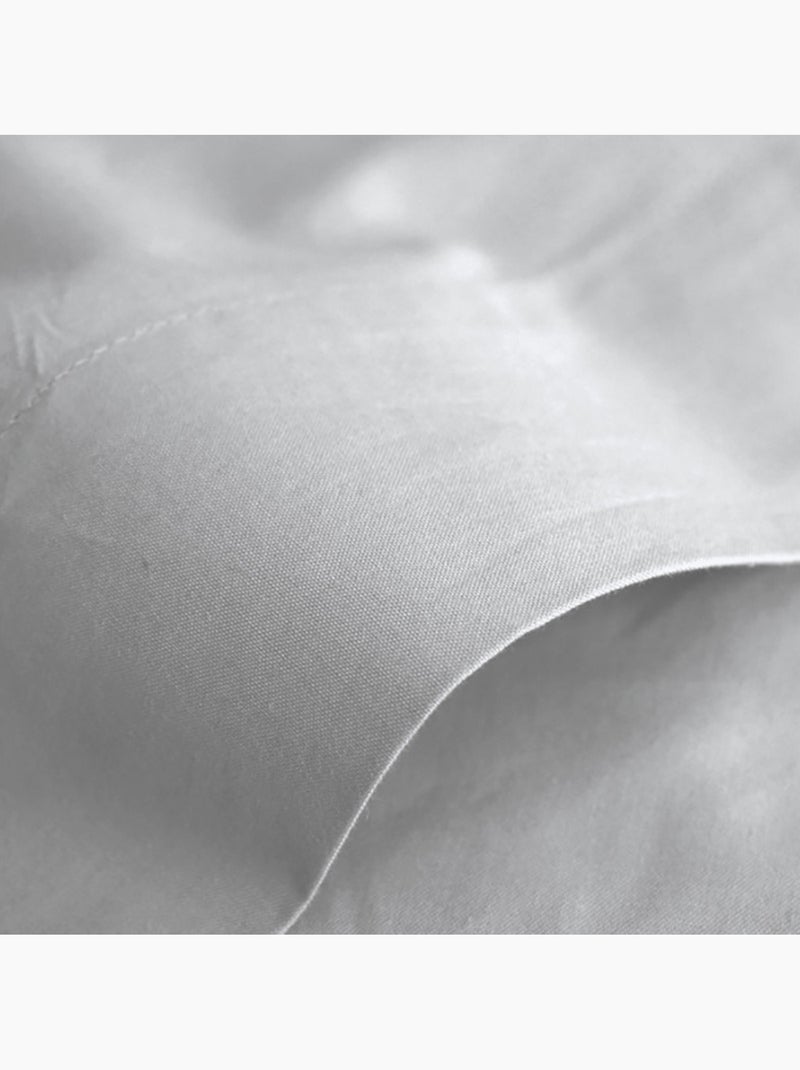 Drap plat - Coton Pur - 100 % Coton 57 Fils/cm² Blanc cassé - Kiabi