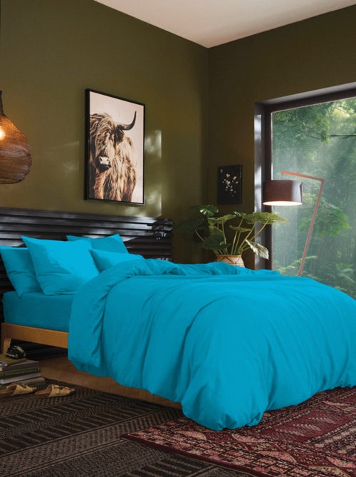 Drap plat - Coton Pur - 100 % Coton 57 Fils/cm² - Kiabi