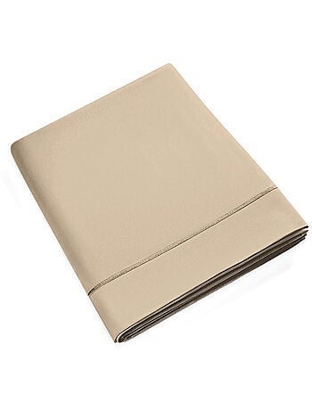 Drap plat - Coton Pur - 100% Percale de coton peigné