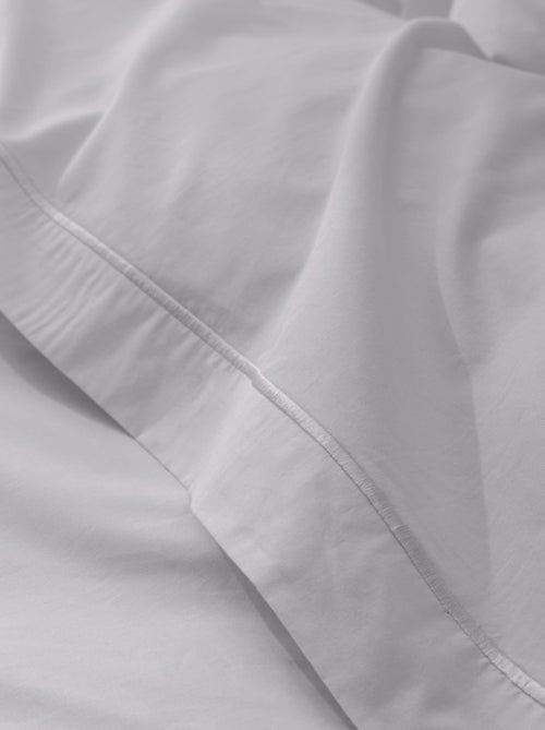 Drap plat - Coton Pur - 100% Percale de coton peigné - Kiabi