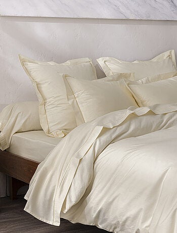 Drap plat - Coton Pur - 100% Percale de coton peigné