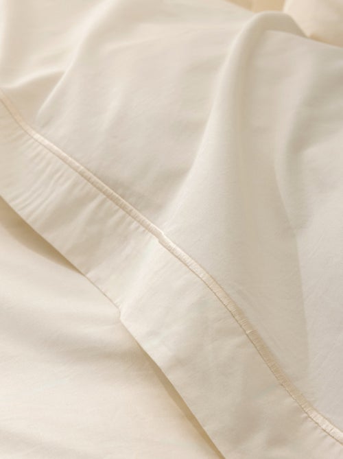 Drap plat - Coton Pur - 100% Percale de coton peigné - Kiabi