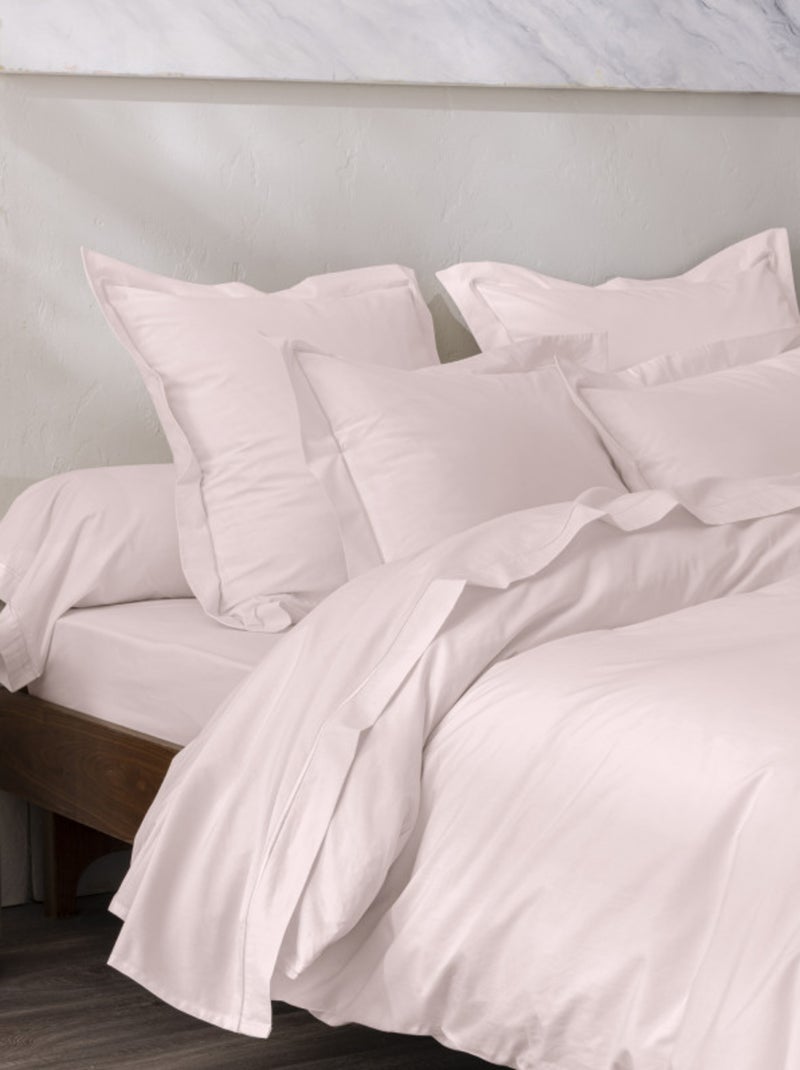 Drap plat - Coton Pur - 100% Percale de coton peigné Rose - Kiabi