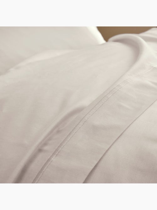 Drap plat - Coton Pur - 100% Satin de coton Peigné" / 120 fils/cm² - Kiabi
