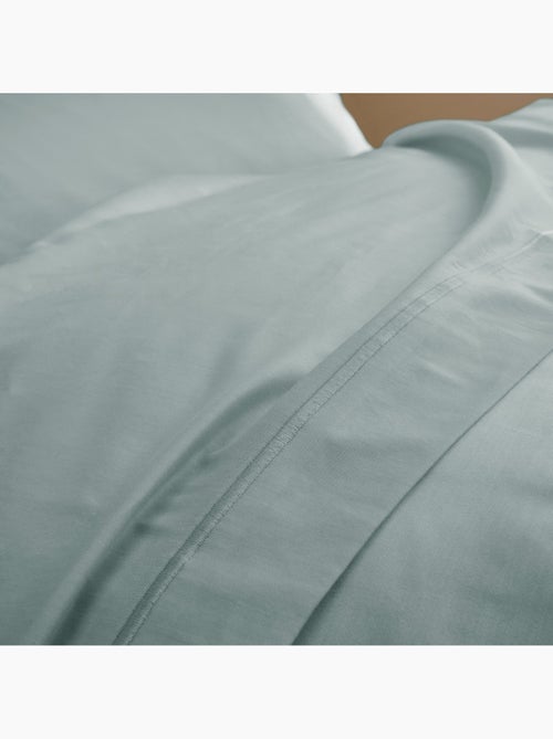 Drap plat - Coton Pur - 100% Satin de coton Peigné" / 120 fils/cm² - Kiabi