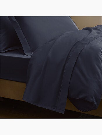 Drap plat - Coton Pur - 100% Satin de coton Peigné" / 120 fils/cm²