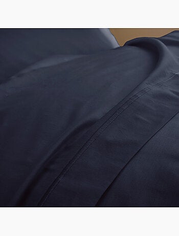 Drap plat - Coton Pur - 100% Satin de coton Peigné" / 120 fils/cm²