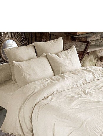 Drap plat - L'effet papillon - 100% gaze de coton 125 gr/m²