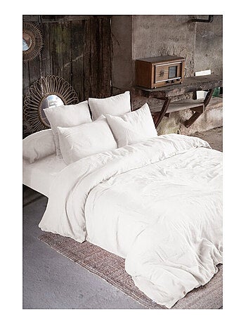 Drap plat - L'effet papillon - 100% gaze de coton 125 gr/m²