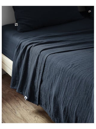 Drap plat - L'effet papillon - 100% gaze de coton 125 gr/m²