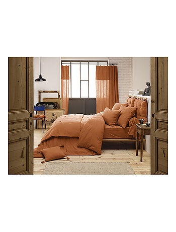 Drap plat - L'effet papillon - 100% gaze de coton 125 gr/m²