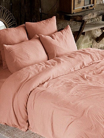 Drap plat - L'effet papillon - 100% gaze de coton 125 gr/m²