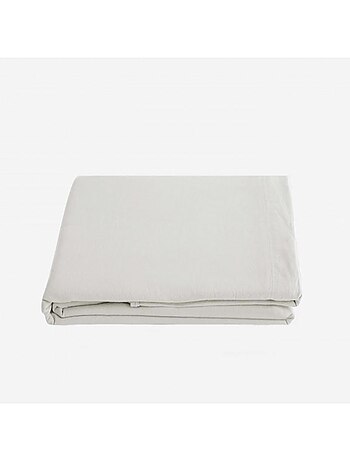 Drap plat - Vent du Sud - 100 % coton lavé 63 fils/cm²