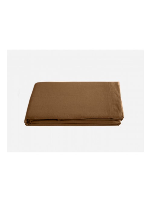 Drap plat - Vent du Sud - 100 % coton lavé 63 fils/cm² - Kiabi