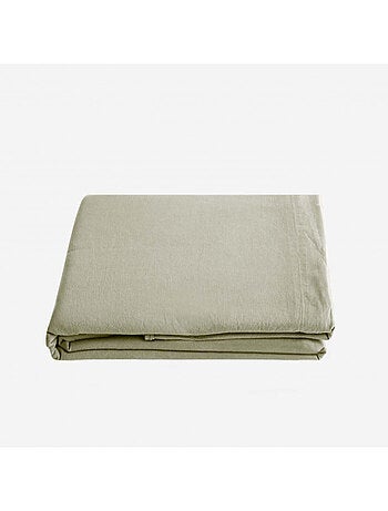 Drap plat - Vent du Sud - 100 % coton lavé 63 fils/cm²