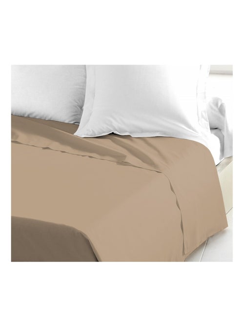 Drap plat 100% coton 57 fils/cm² – Doux et résistant – Plusieurs tailles – Facile d’entretien - Kiabi