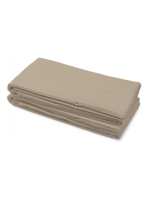 Drap plat 100% coton 57 fils/cm² – Doux et résistant – Plusieurs tailles – Facile d’entretien - Kiabi