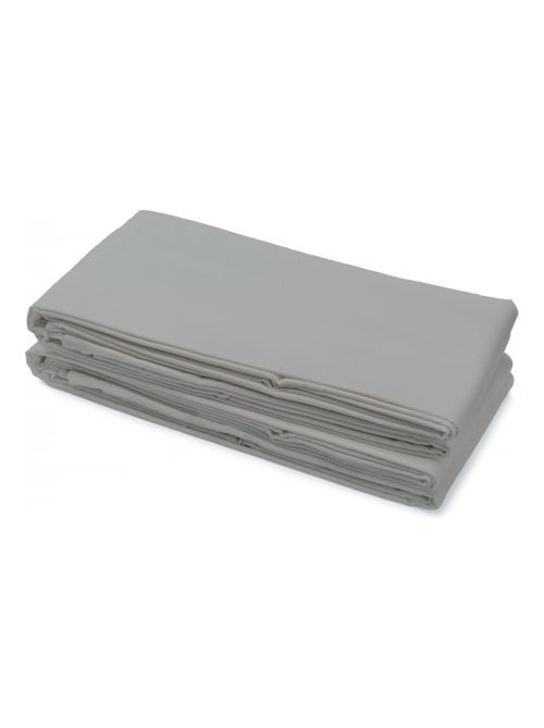 Drap plat 100% coton 57 fils/cm² – Doux et résistant – Plusieurs tailles – Facile d’entretien - Kiabi