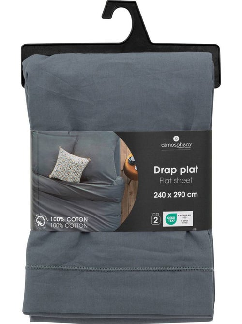 Drap plat 100% coton CARINA - Kiabi