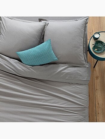 Drap plat 100% coton CARINA