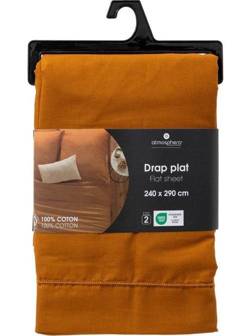 Drap plat 100% coton CARINA - Kiabi