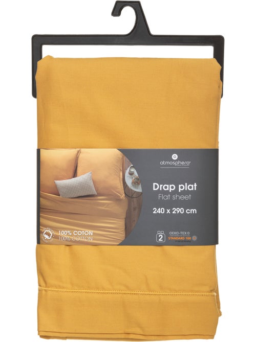 Drap plat 100% coton CARINA - Kiabi
