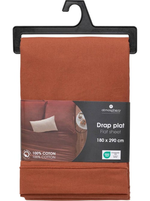 Drap plat 100% coton CARINA - Kiabi