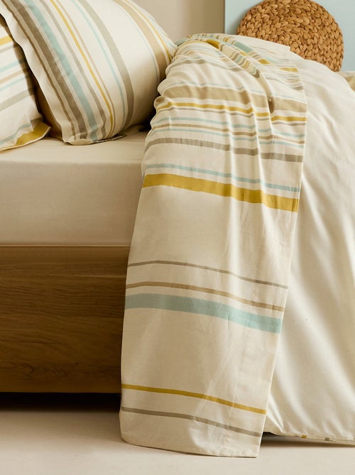 Drap plat 100% coton HUGO - Kiabi