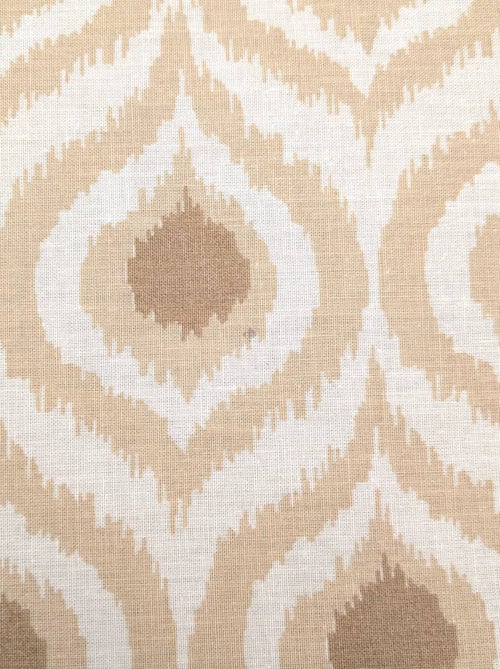 Drap plat 100% coton INOUK rose/beige - Kiabi