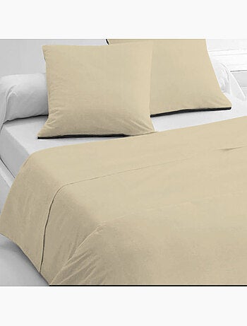 Drap plat 100% coton uni