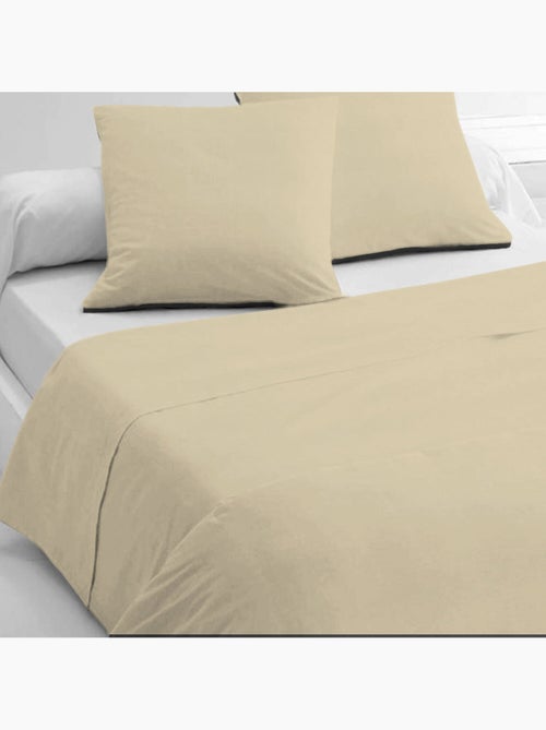 Drap plat 100% coton uni - Kiabi