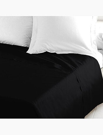 Drap plat 100% coton uni