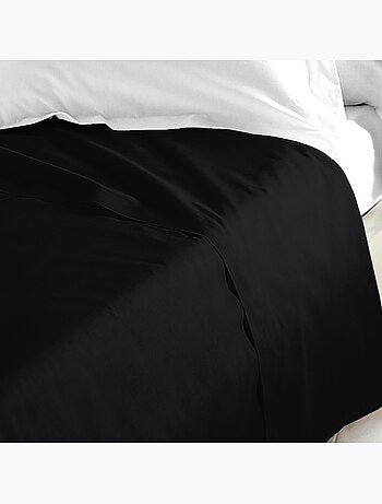 Drap plat 100% coton uni