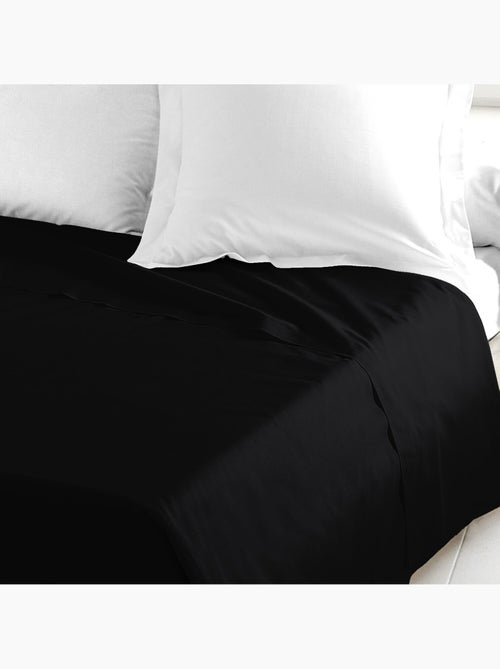 Drap plat 100% coton uni - Kiabi