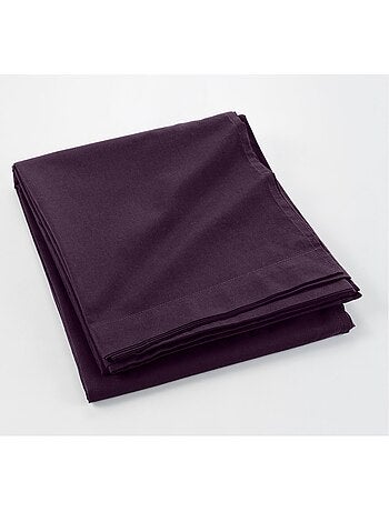 Drap plat 100%coton 57fils/cm2
