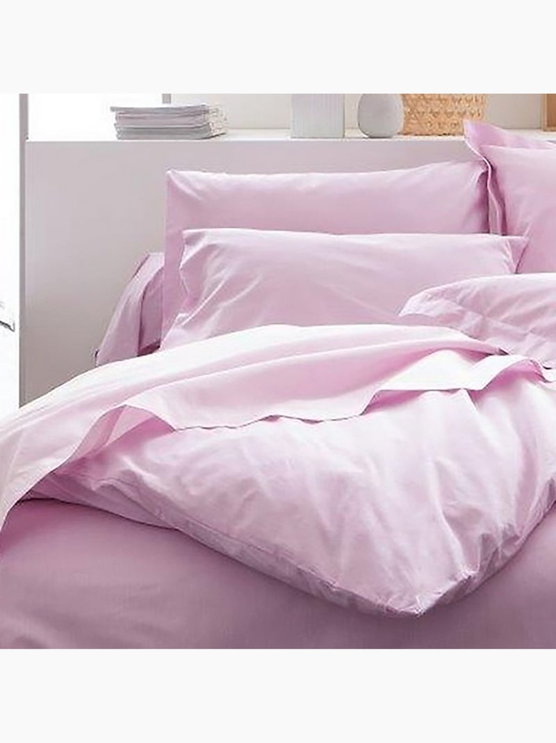 DRAP PLAT 180X290 100% COTON 57FILS/CM2- POUDRE DE LILAS Violet - Kiabi