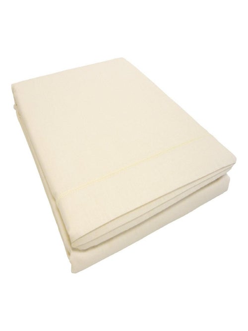 Drap plat 57 fils coton Tendance uni - Kiabi