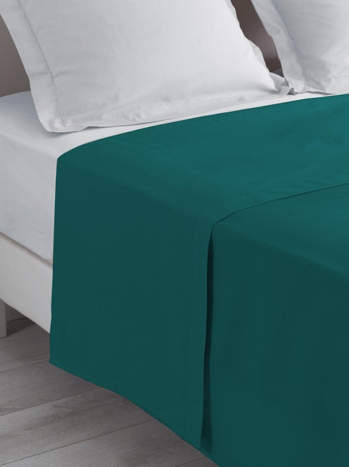 Drap plat 57 fils coton Tendance uni - Kiabi