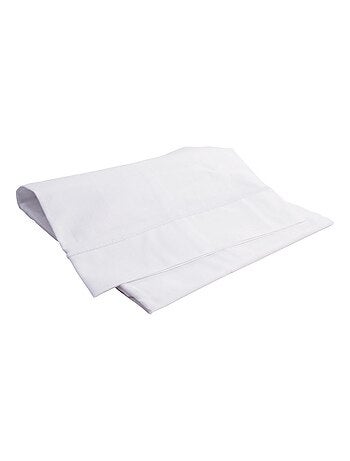 Drap plat avec point bourdon