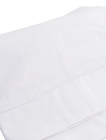 Drap plat avec point bourdon
