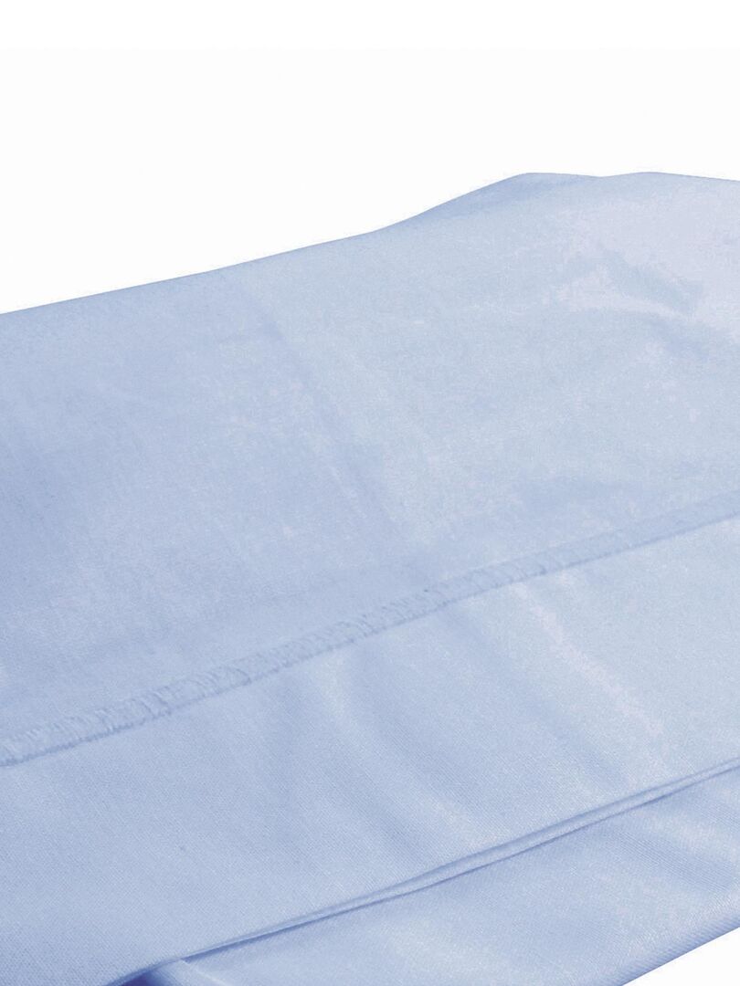 Parure de lit en flanelle avec drap-housse, drap plat et 2 taies d'oreiller pour lit double King