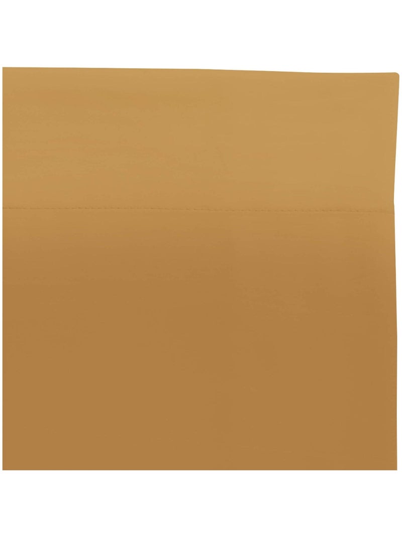 Drap plat bio made in France Jaune - Kiabi