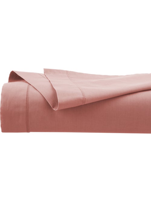 Drap plat "Carina" en coton 180x290cm rose blush - Kiabi Drap plat "Carina" en coton 180x290cm rose blush - Kiabi