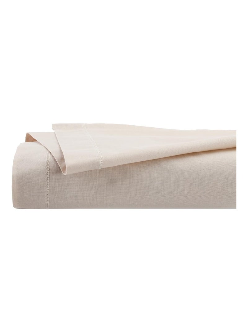 Drap plat Collection Couleur moderne Beige - Kiabi