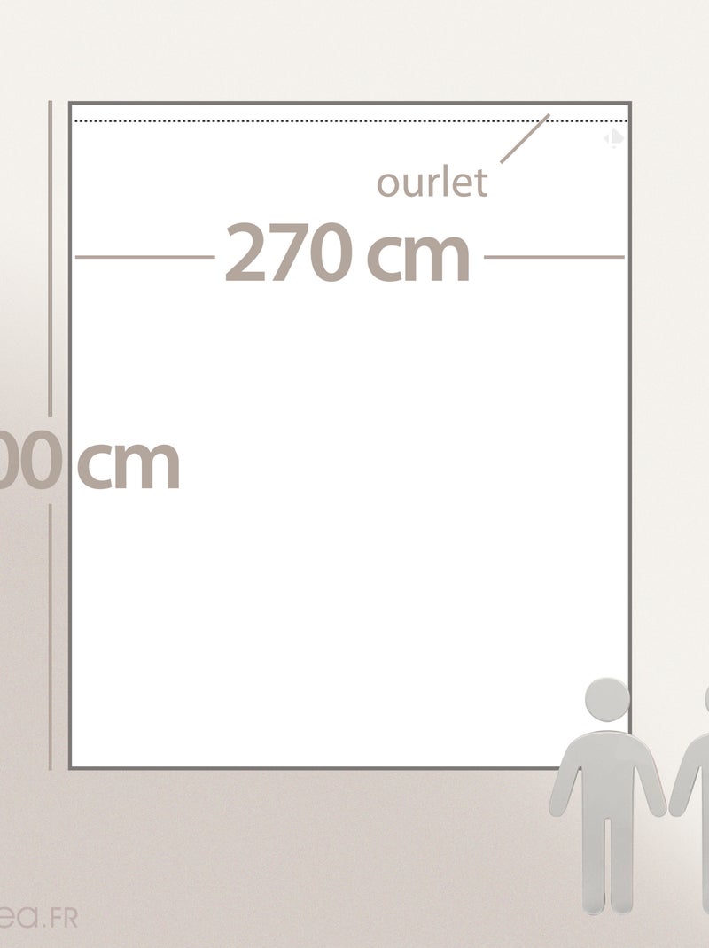 Drap plat collection OPERA Vert anis - Kiabi